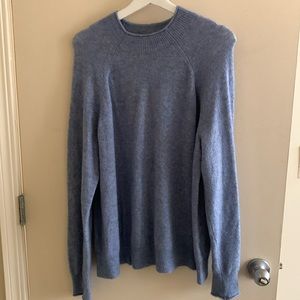 Blue Roll Neck J.Crew Sweater